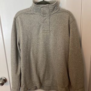 Grey Fisherman Style Sweater